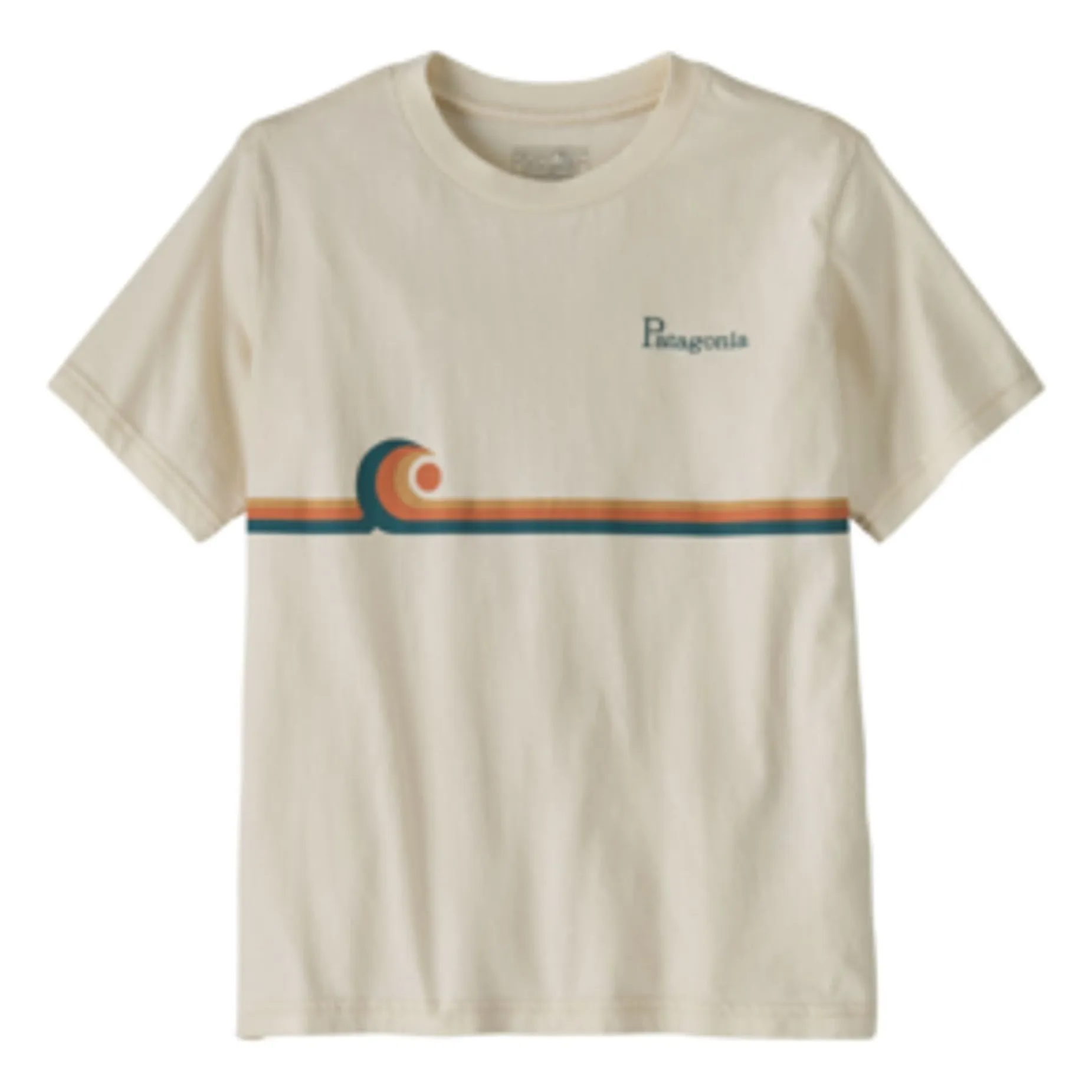 T-shirt Graphic Swelldrifter Coton Bio | Ecru- Image produit n°0