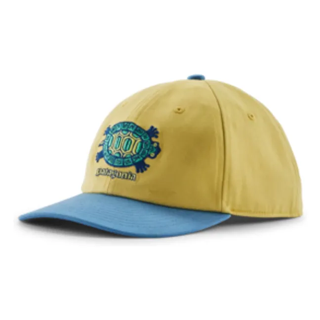 Casquette Funhoggers Island Turtle Coton Bio | Jaune