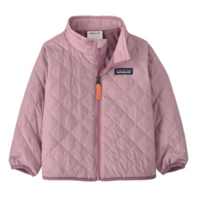 Chaqueta de plumón de fibra reciclada Nano | Malva