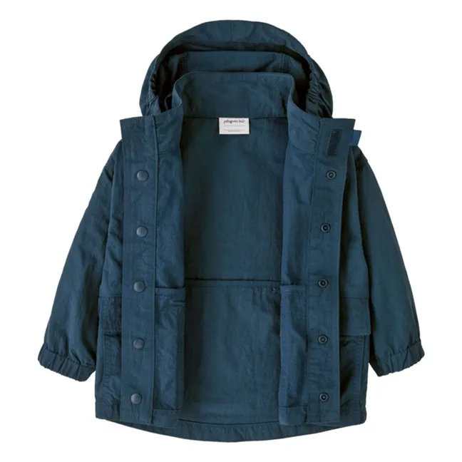 Chaqueta Everyday Outdoor para bebé Fibras recicladas | Azul oscuro