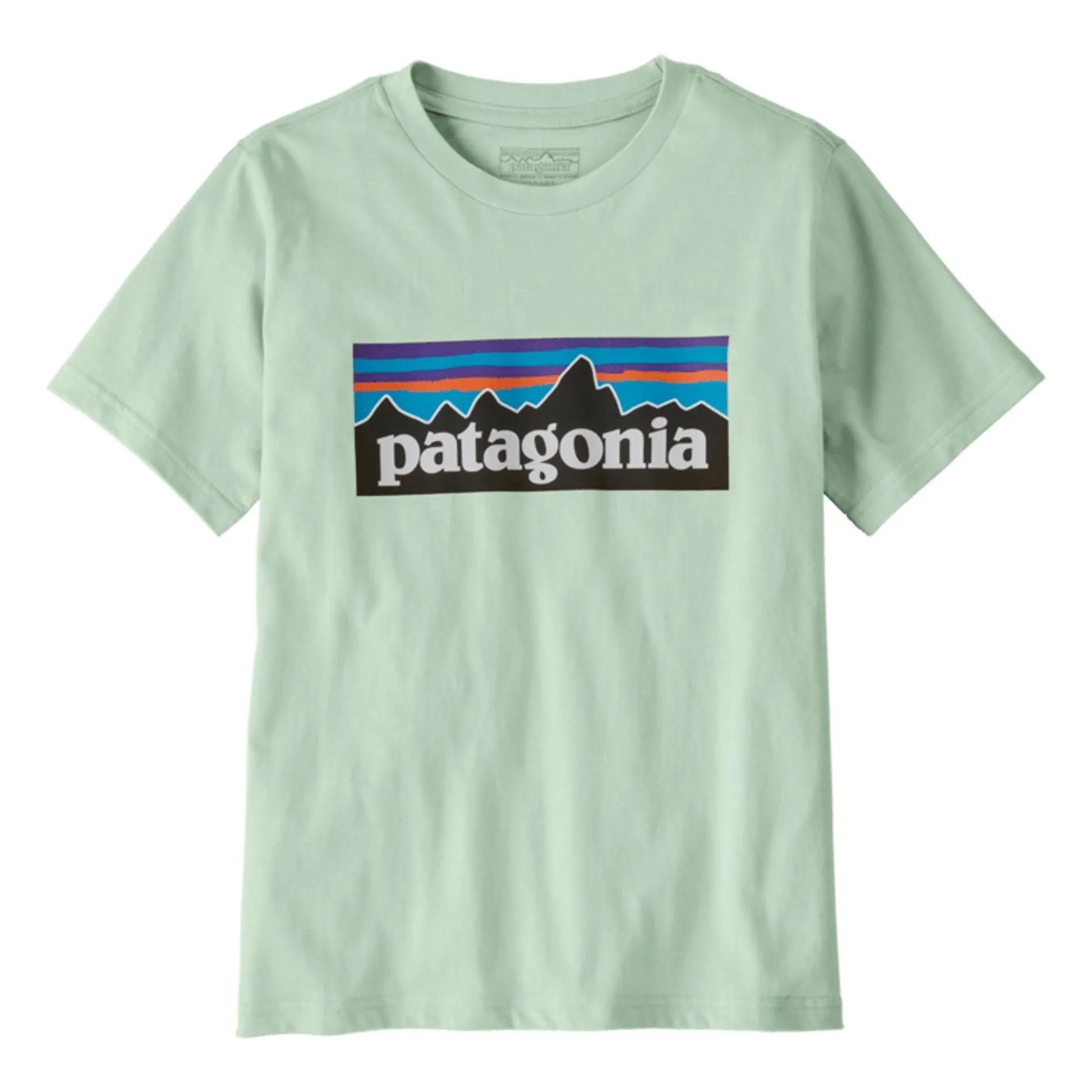 T-shirt Logo Coton Bio | Bleu pâle- Image produit n°0