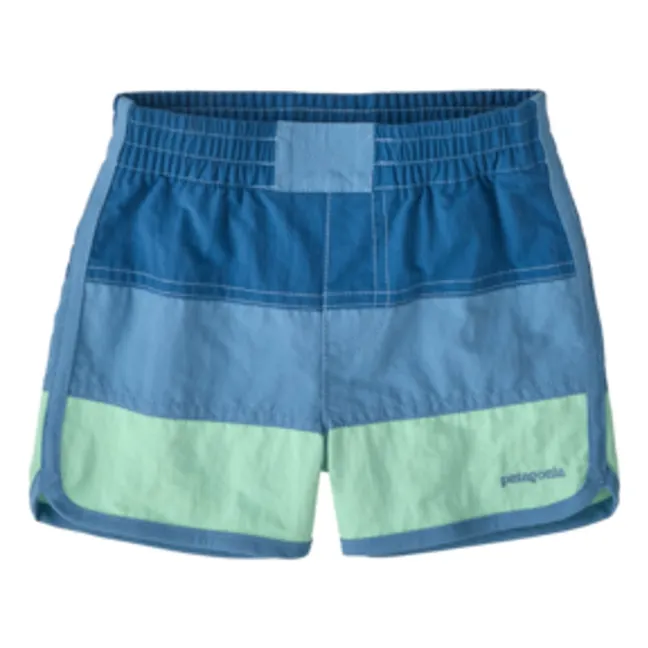 Pantalones cortos de fibra reciclada | Azul Claro