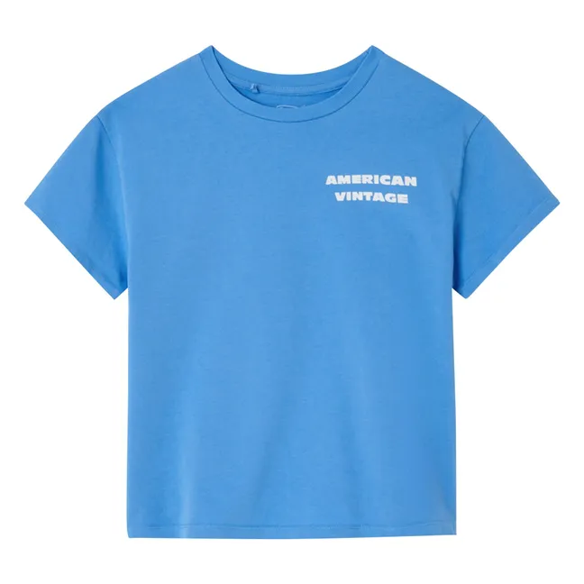 T-shirt Fizvalley Chewing-gum | Bleu