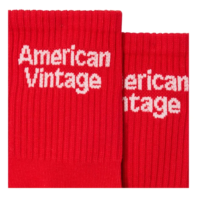 Chaussettes Clypsun | Rouge