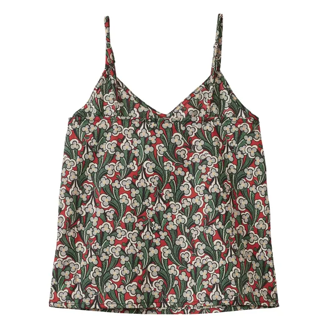 Top Camilla Liberty | Rojo