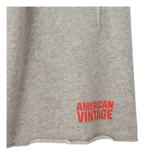 Pantalones cortos lisos | Gris Jaspeado