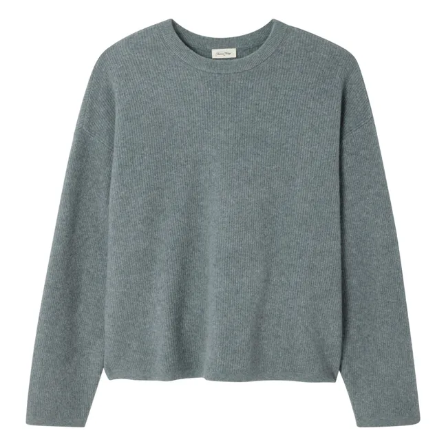 Maglia con scollo rotondo | Granito