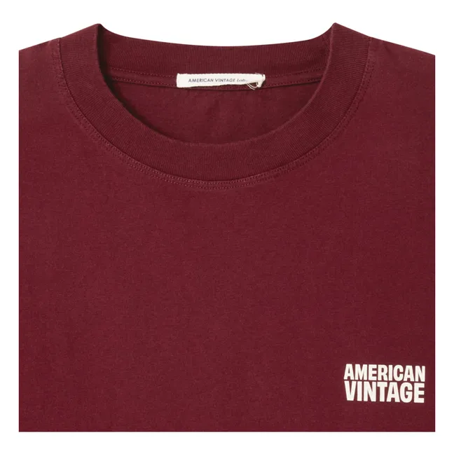 T-shirt Col Rond Gixy | Bordeaux