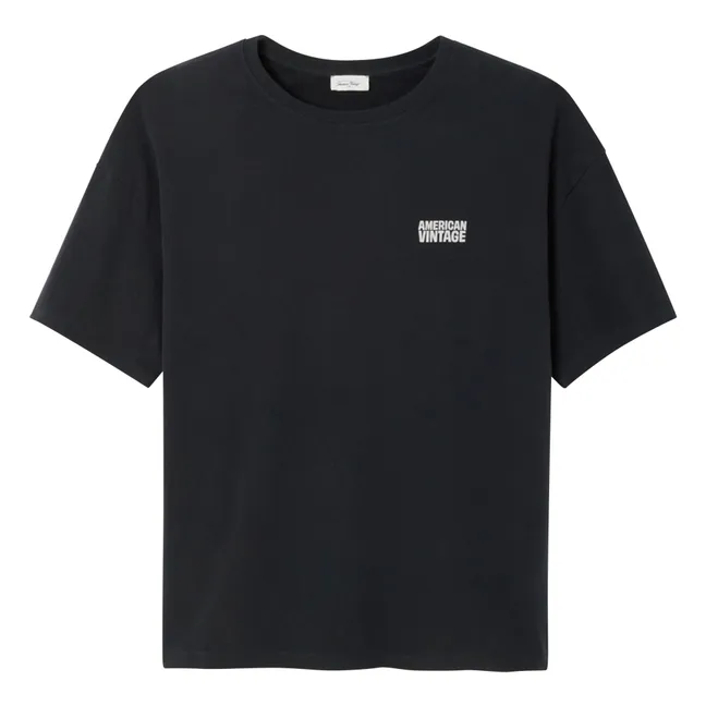 Camiseta de cuello redondo | Negro