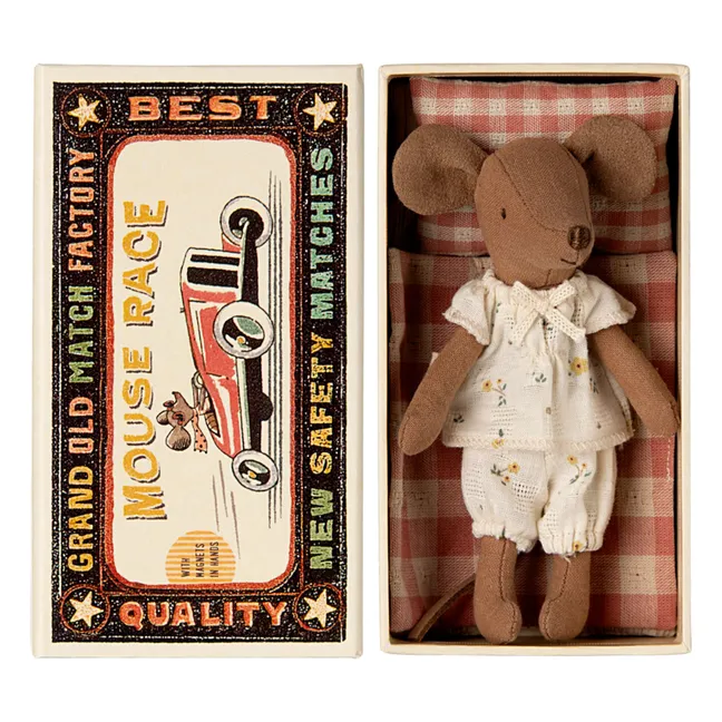 Souris Grande sœur dans sa boîte assortie