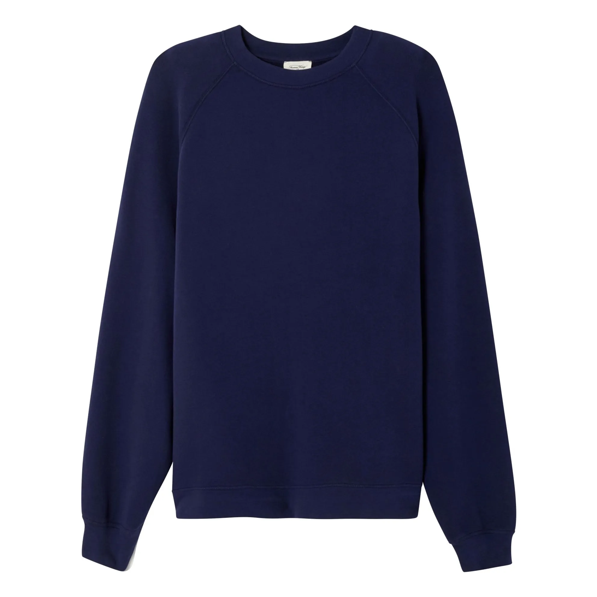 American Vintage Dark Blue Atubay Crew Neck Sweat Top