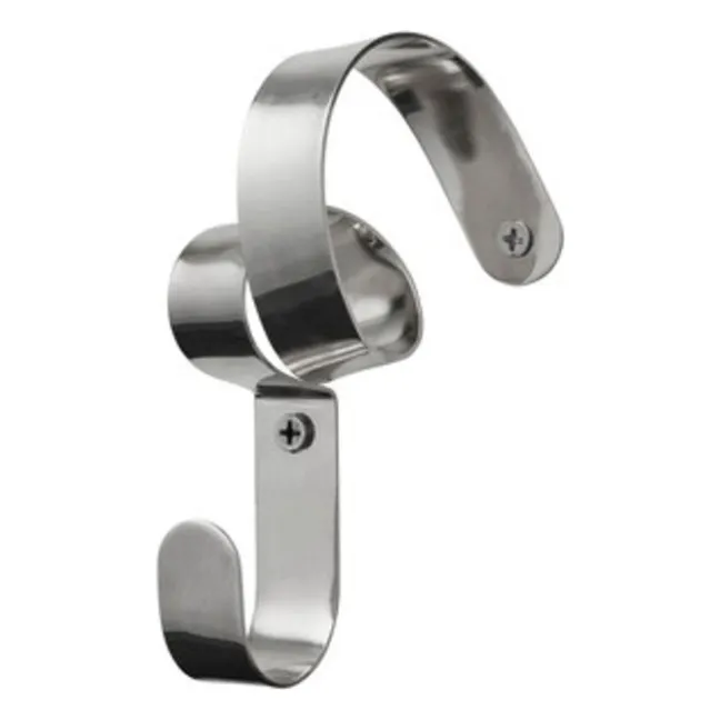 Ribbon coat hook | Silver