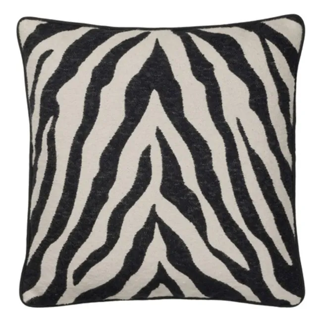 Zebra cushion cover  | Noir/Blanc