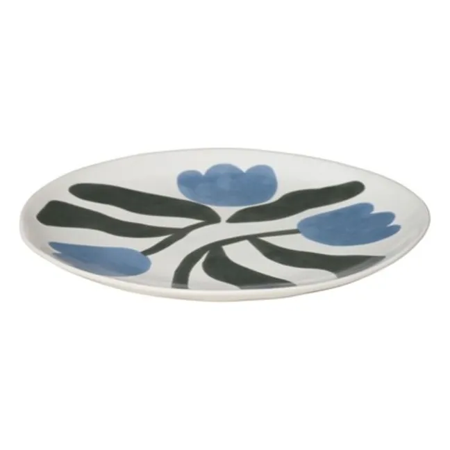 Dora dinner plate | Blue