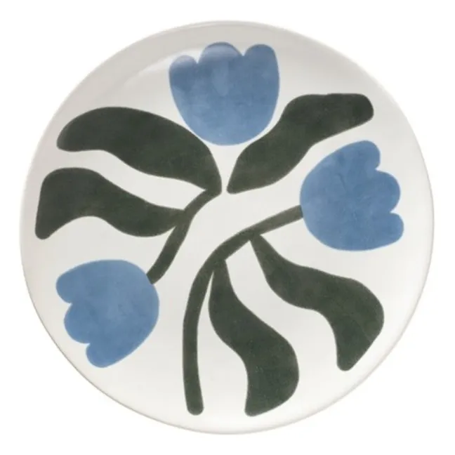 Dora dinner plate | Blue