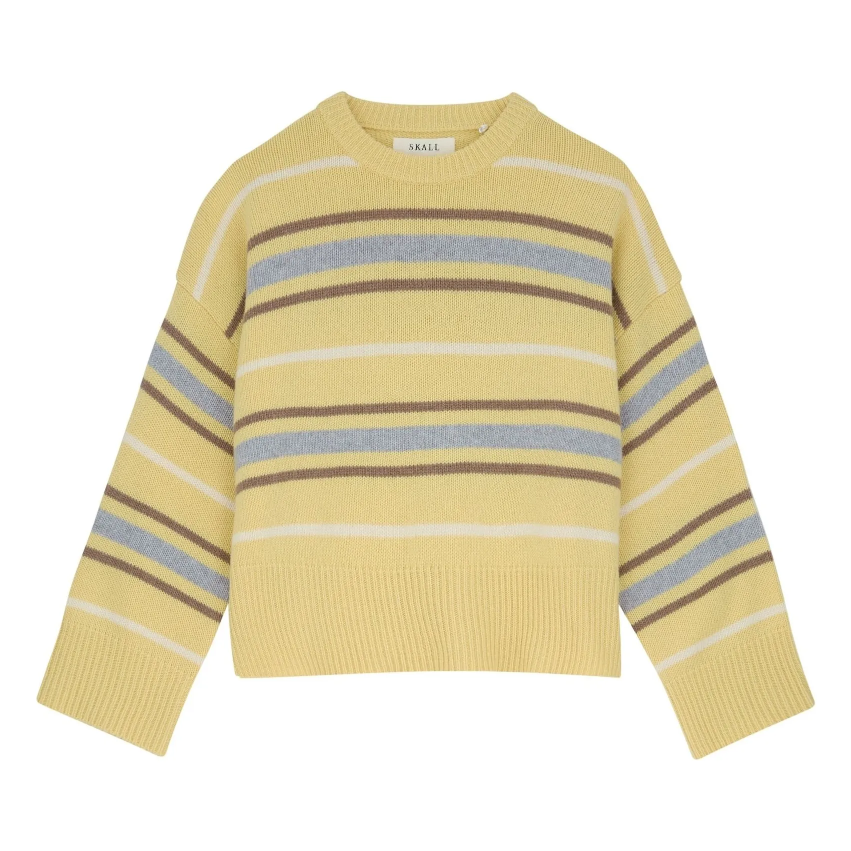 Skall Studio Yellow Cannes Merino Wool Sweater