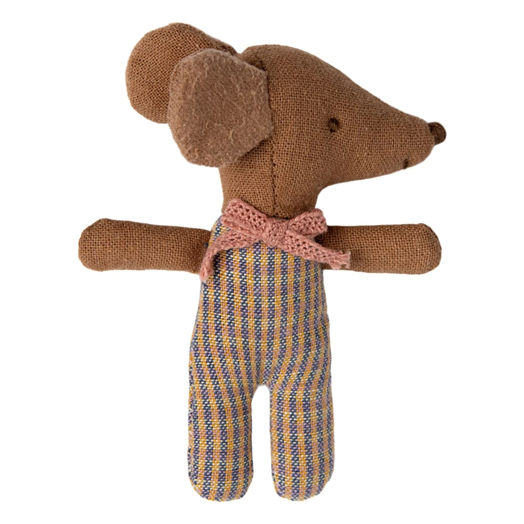 Maileg Pink Sleepy Wakey Baby Mouse In Box