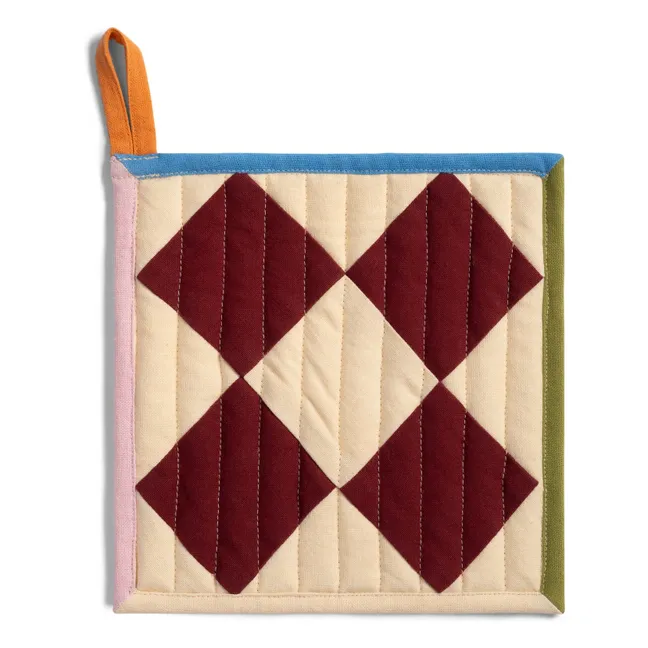 Stitch check potholder