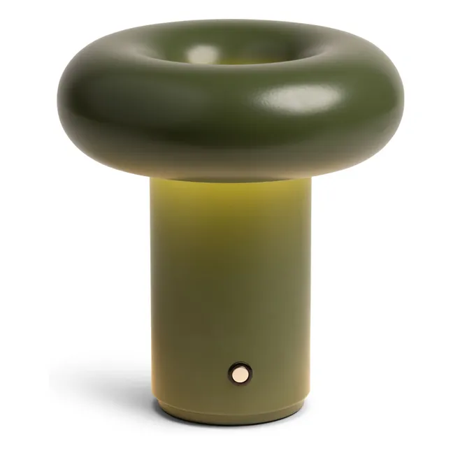 Lampe portable Glimpse | Vert mousse