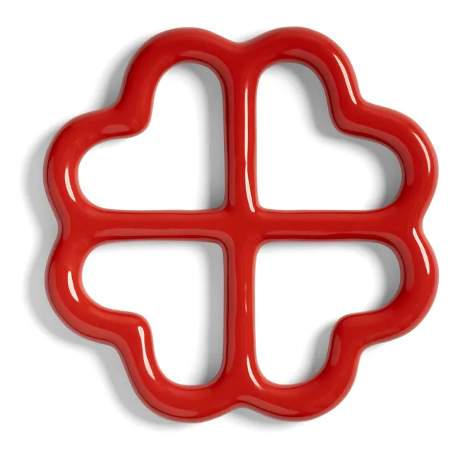 Dessous de plat Clover | Rouge