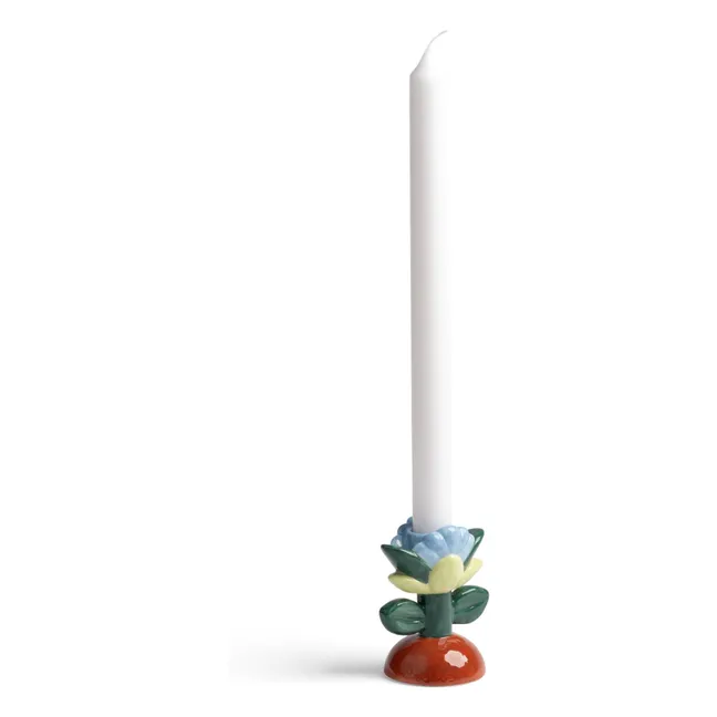 Blume flower candleholder | Green