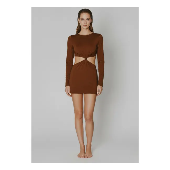 Robe The Loop Cut Out | Chocolat
