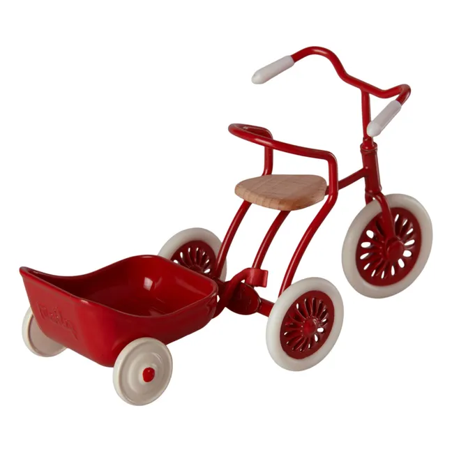 Carrello a triciclo | Rosso