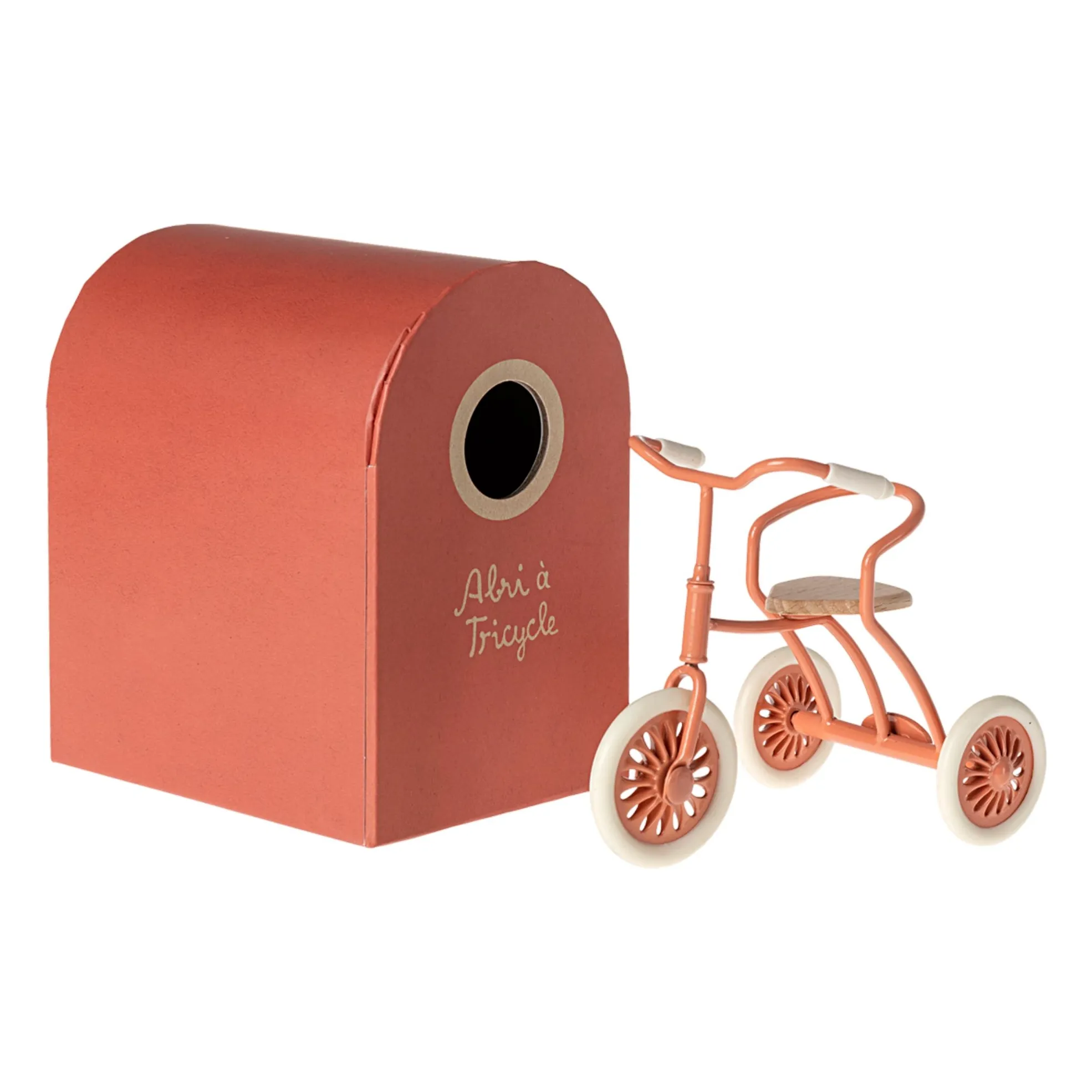 Maileg Coral Tricycle And Shelter