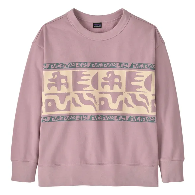 Sweat Crew Mother Rays Coton Bio | Mauve