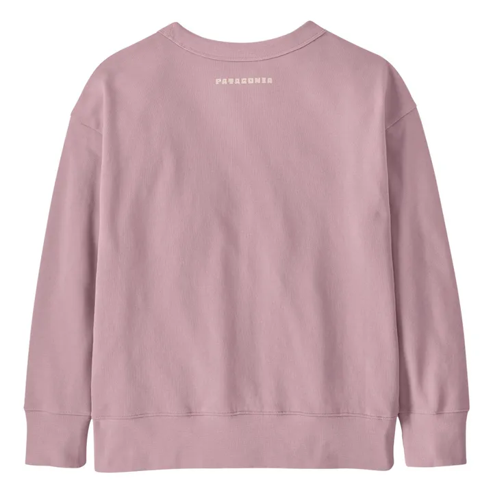 Mother Rays Crew Sweat Organic cotton | Mauve- Product image n°1