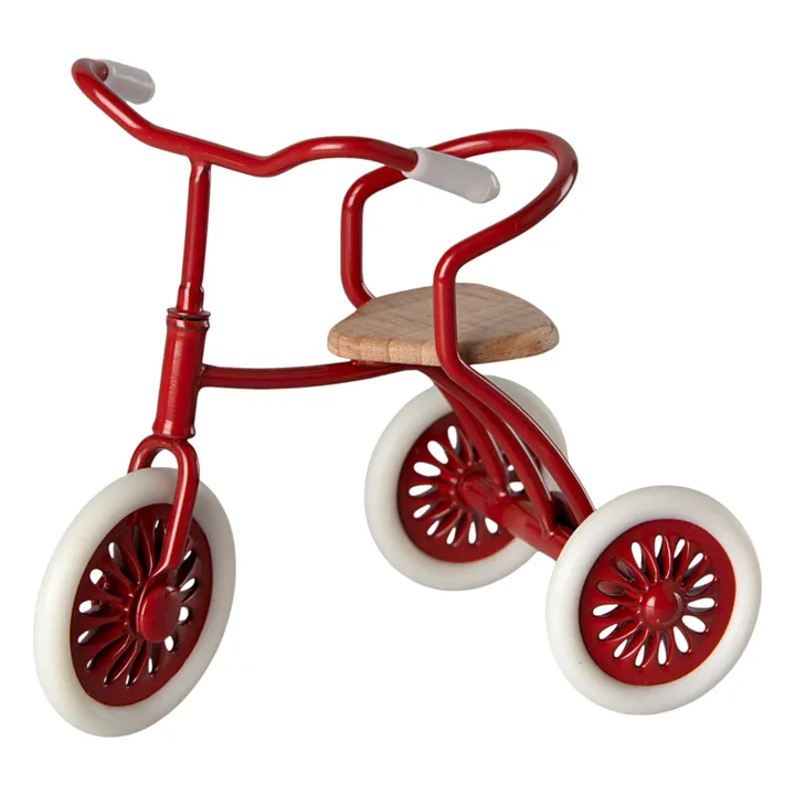 Abri à tricycle | Rouge- Image produit n°1