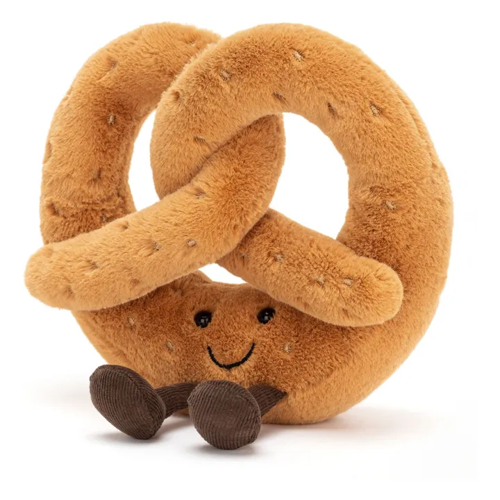 Jellycat - Peluche Jellycat Amuseable Pretzel - Idée cadeau original et gourmand - Décoration douceur et qualité à offrir