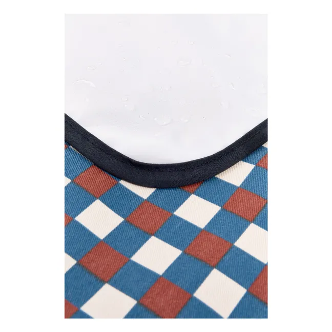 Hyde Park Mosaic travel changing mat | Blue