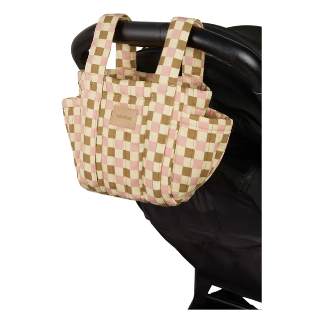 Organizer-Tasche für Kinderwagen Hyde Park Mosaic | Rosa