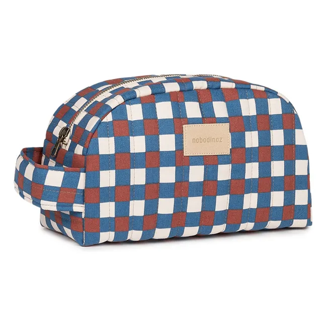 Borsa da toilette Hyde Park Mosaic | Blu