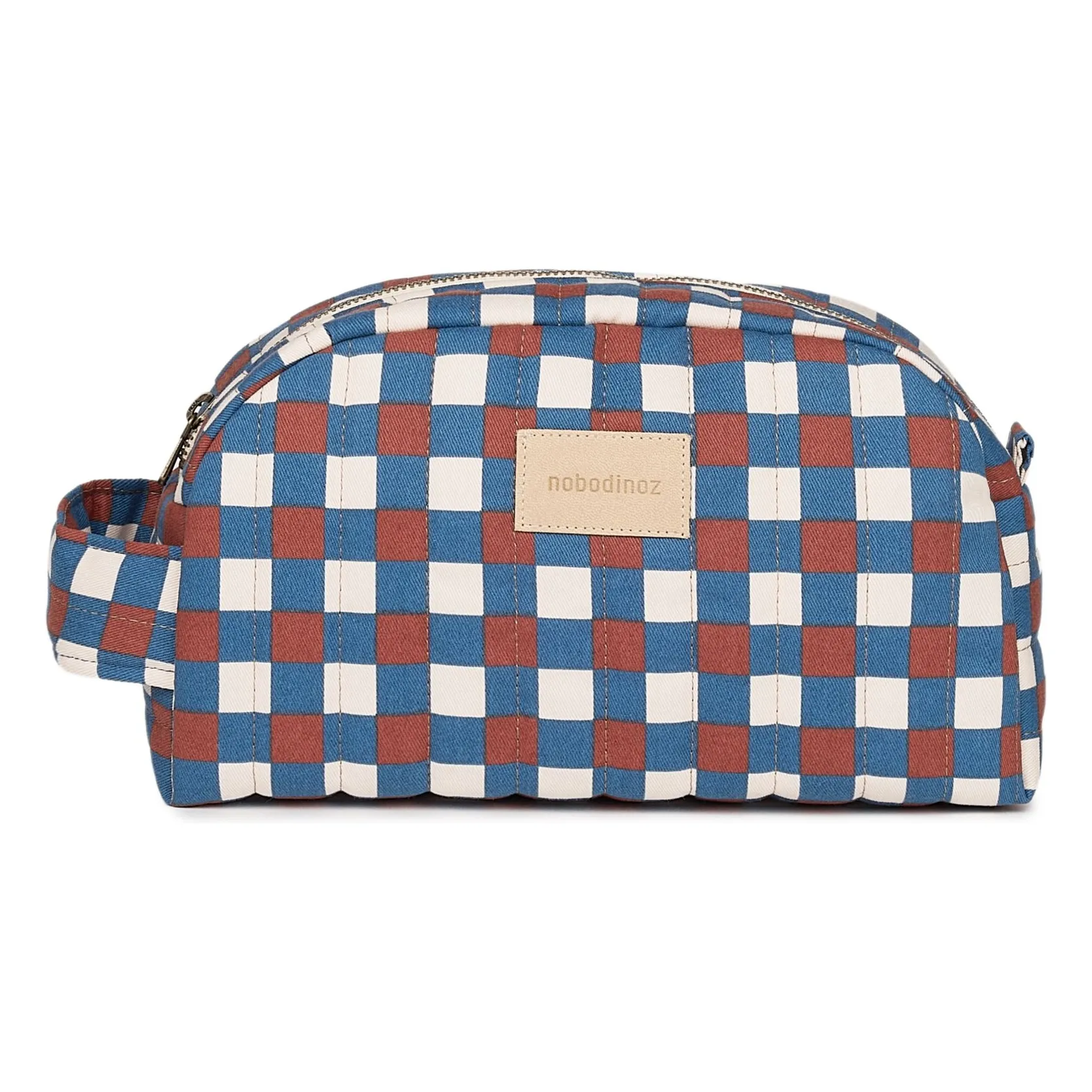 Nobodinoz Blue Hyde Park Mosaic Toiletry Bag
