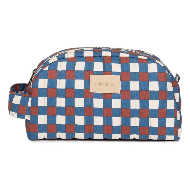 Hyde Park Mosaic toiletry bag | Blue