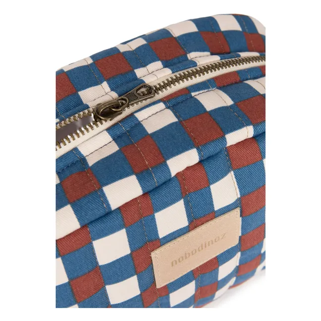 Borsa da toilette Hyde Park Mosaic | Blu