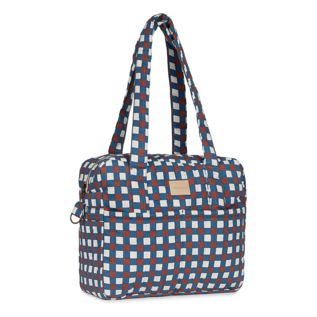 Hyde Park Mosaic diaper bag | Blue