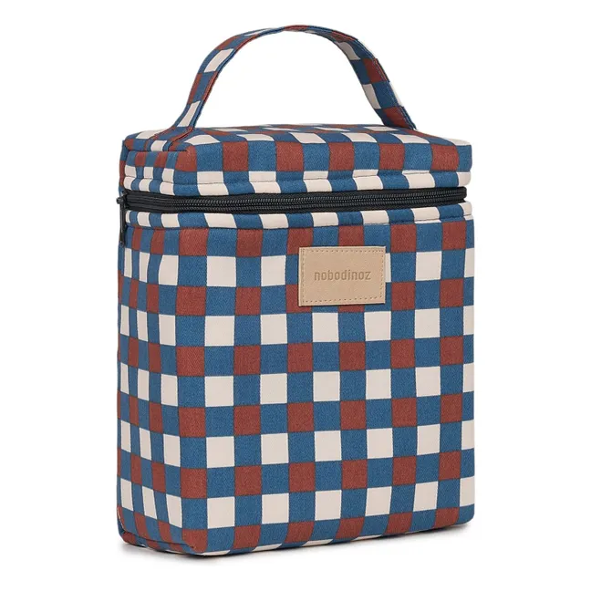 Hyde Park Mosaic isothermal lunch bag | Blue