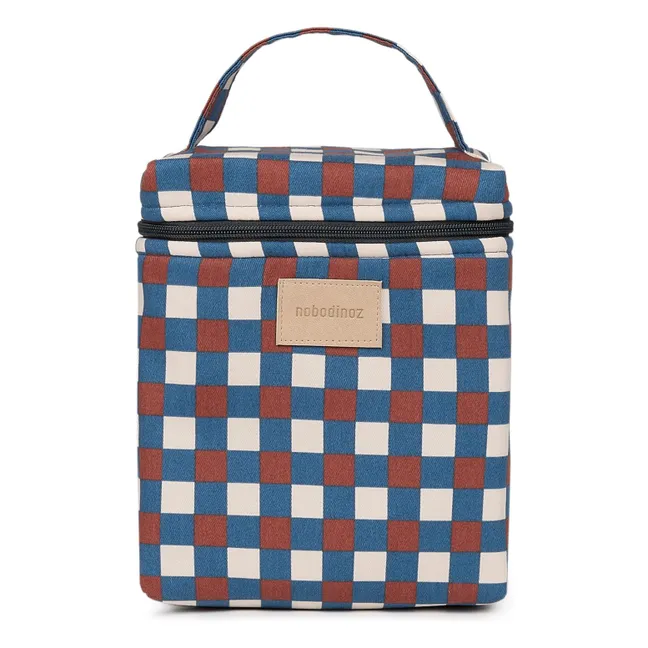Hyde Park Mosaic isothermal lunch bag | Blue