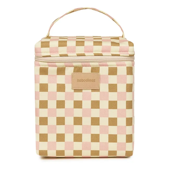 Hyde Park Mosaic isothermal lunch bag | Pink