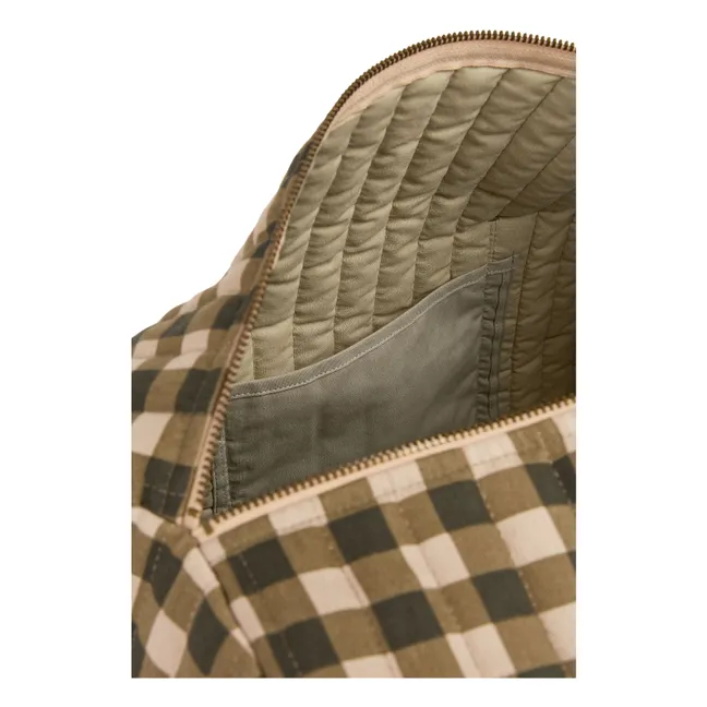 Bolsa de fin de semana Hyde Park Checks | Verde