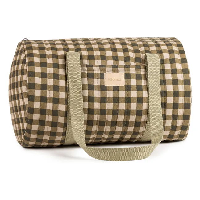 Bolsa de fin de semana Hyde Park Checks | Verde