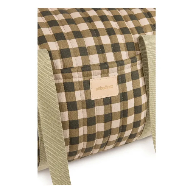 Bolsa de fin de semana Hyde Park Checks | Verde
