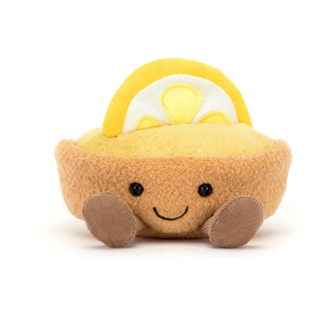 Peluche Tarte au citron