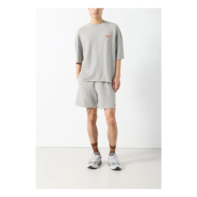 Pantalones cortos lisos | Gris Jaspeado