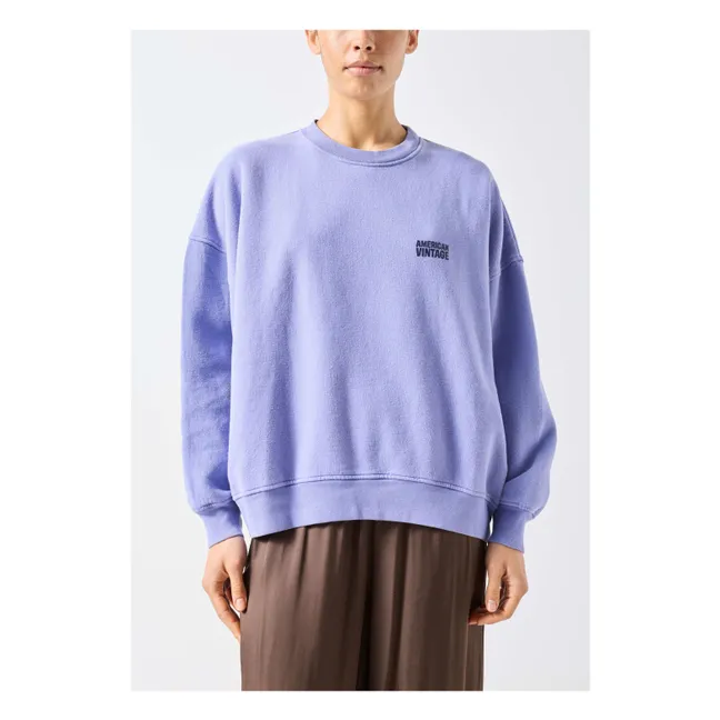 Sudadera de algodón Plizzy | Lavanda