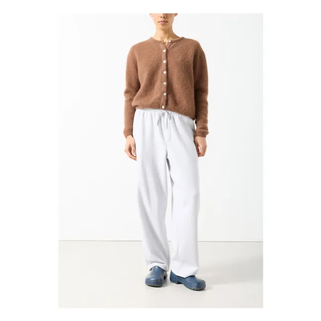 Chaleco Vitow de alpaca y lana | Chocolate