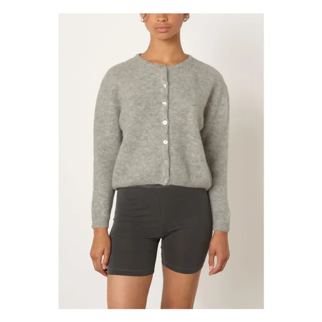 Gilet Vitow Alpaga et Laine | Gris clair